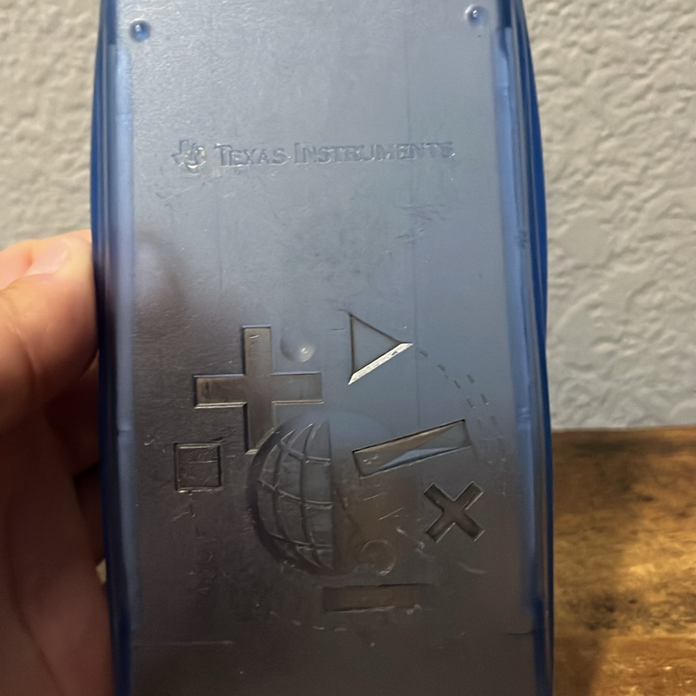Texas Instruments TI-15 Calculator Blue - Picture 8 of 8
